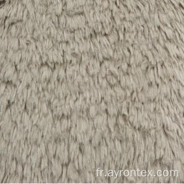 Tissu en toison de lion de polyester